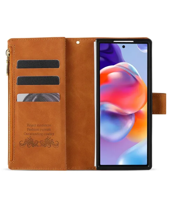 Housse Samsung Galaxy Z Fold 7 Zippée Design Géométrique | PRISMA