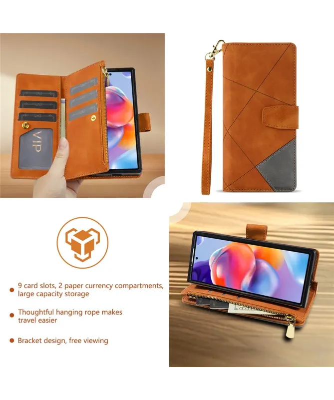 Housse Samsung Galaxy Z Fold 7 Zippée Design Géométrique | PRISMA