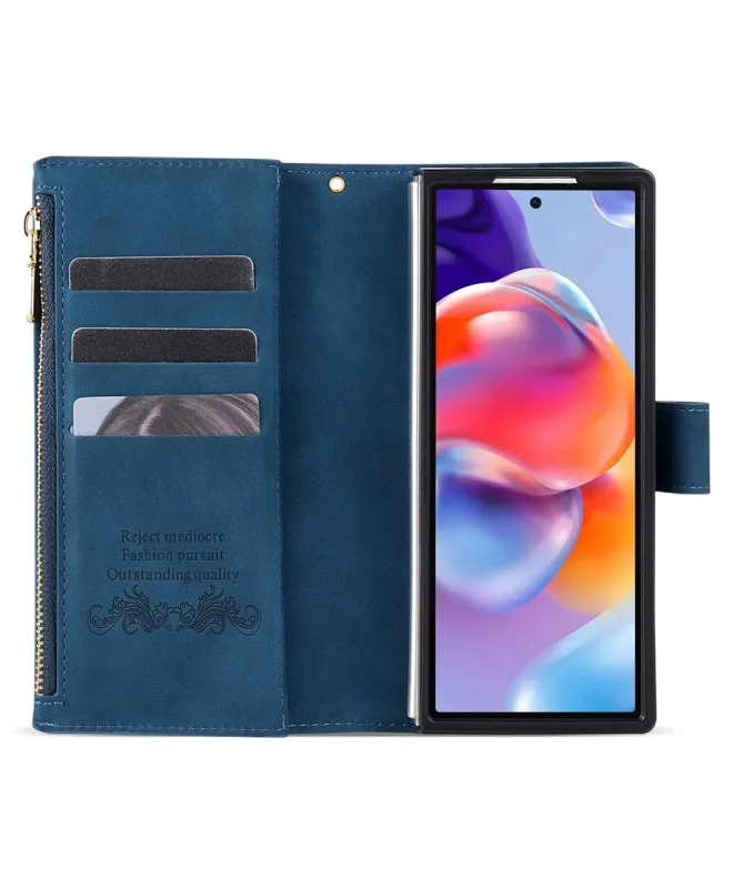 Housse Samsung Galaxy Z Fold 7 Zippée Design Géométrique | PRISMA