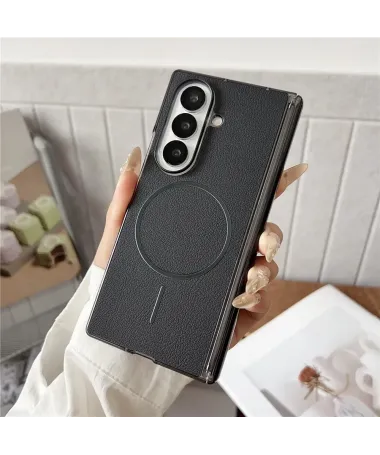 Coque Samsung Galaxy Z Fold 7 Effet Cuir Magnétique | FUSION