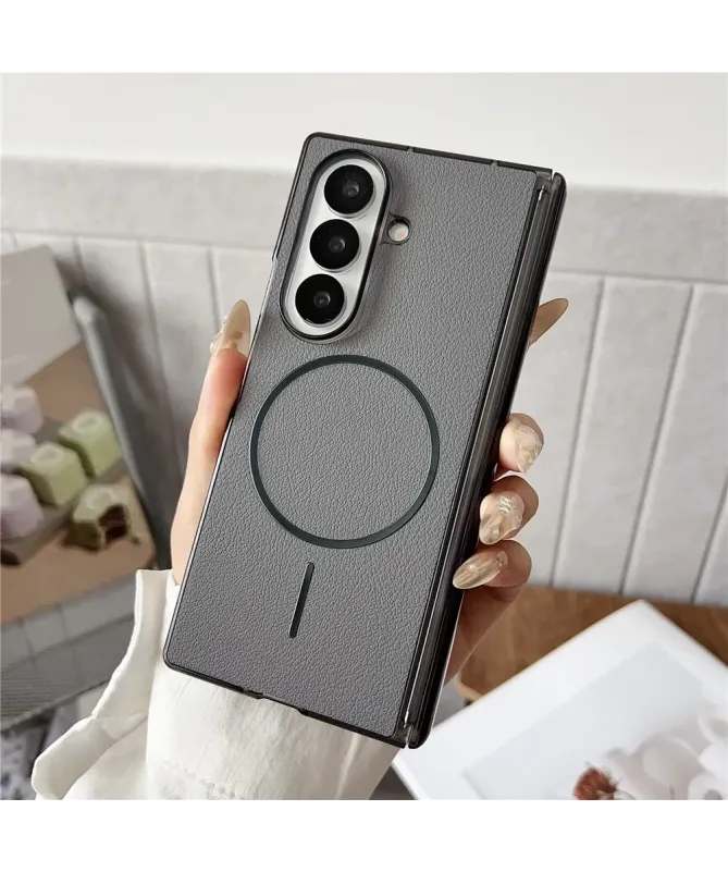 Coque Samsung Galaxy Z Fold 7 Effet Cuir Magnétique | FUSION