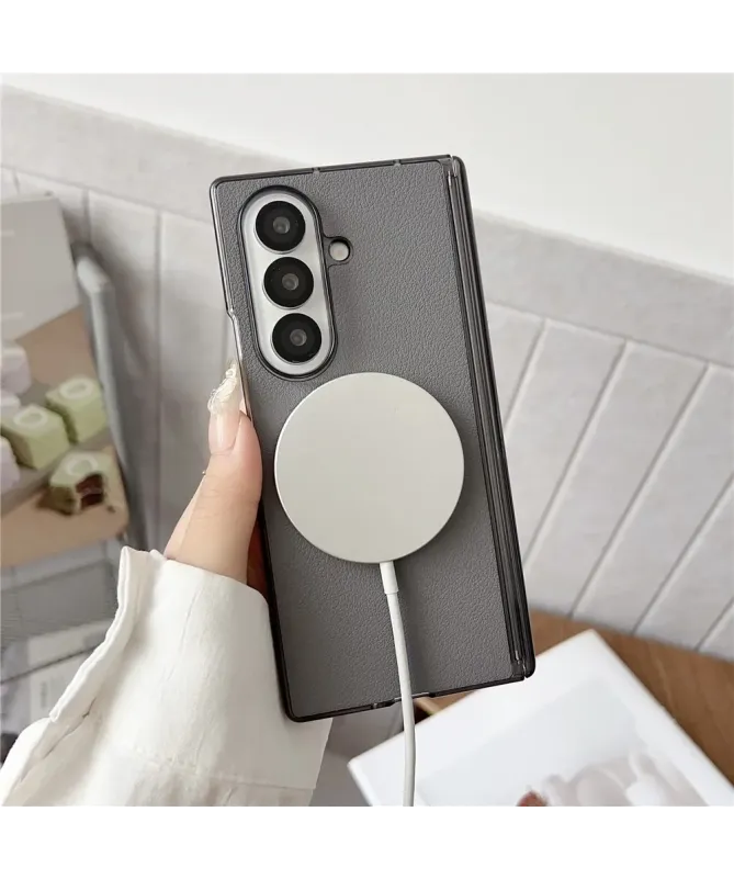 Coque Samsung Galaxy Z Fold 7 Effet Cuir Magnétique | FUSION