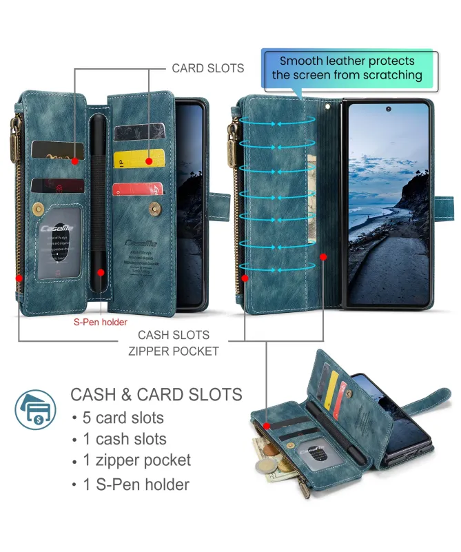 Housse Samsung Galaxy Z Fold 7 C30 Series porte cartes