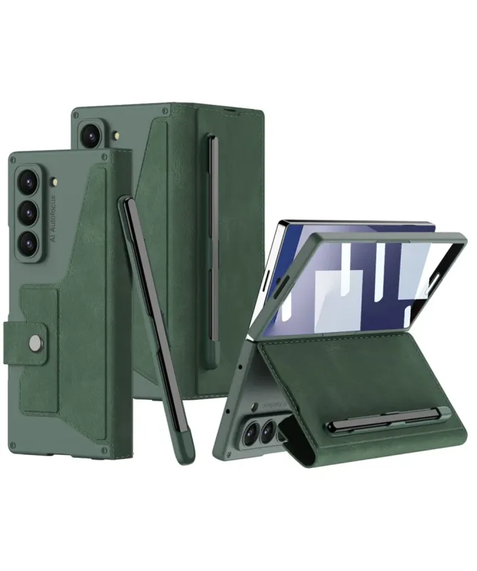 Coque Samsung Galaxy Z Fold 7 avec Support et Porte-Stylet | EXECUTIVE