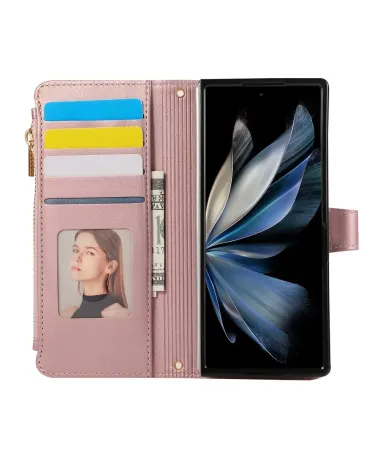 Housse Samsung Galaxy Z Fold 7 Matelassé Zippé | VENDÔME