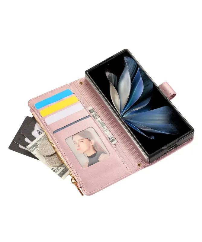 Housse Samsung Galaxy Z Fold 7 Matelassé Zippé | VENDÔME