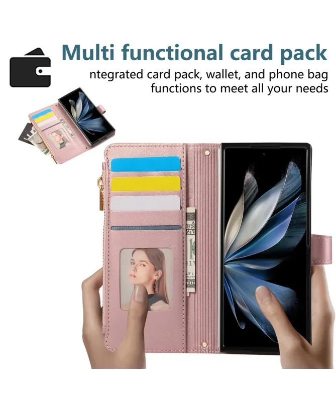 Housse Samsung Galaxy Z Fold 7 Matelassé Zippé | VENDÔME