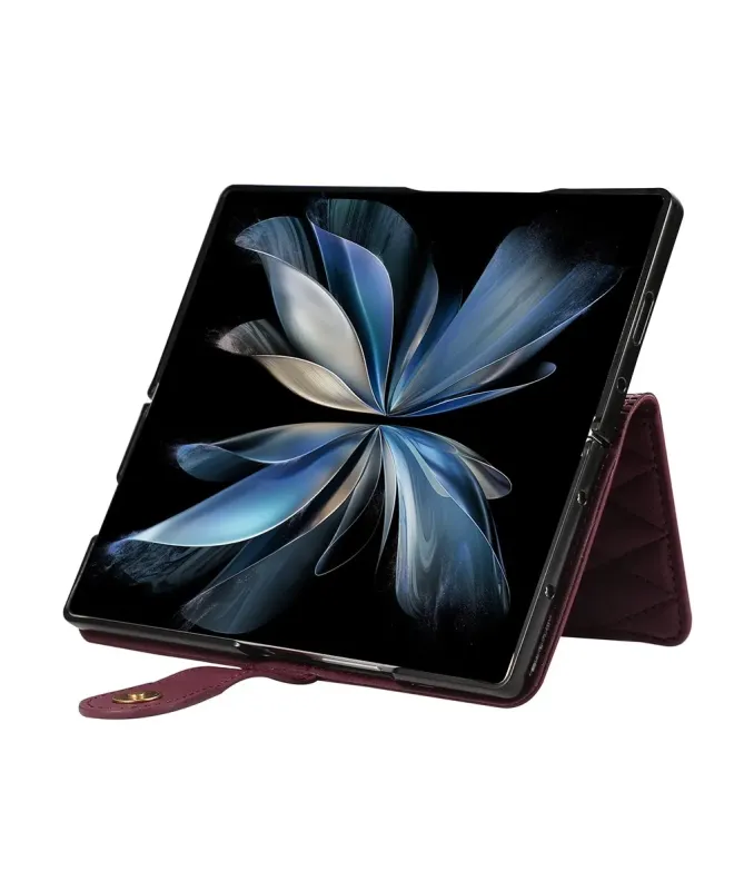 Housse Samsung Galaxy Z Fold 7 Matelassé Zippé | VENDÔME