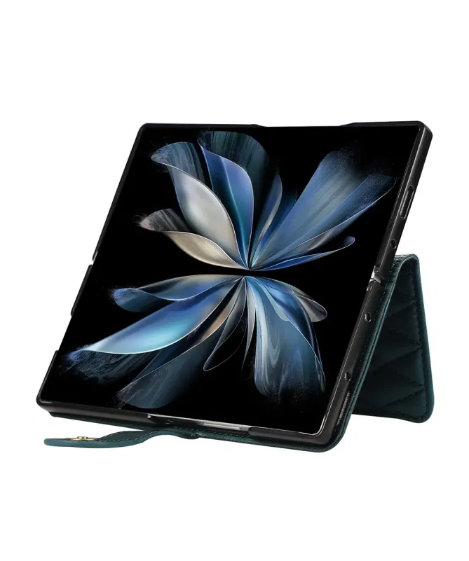 Housse Samsung Galaxy Z Fold 7 Matelassé Zippé | VENDÔME