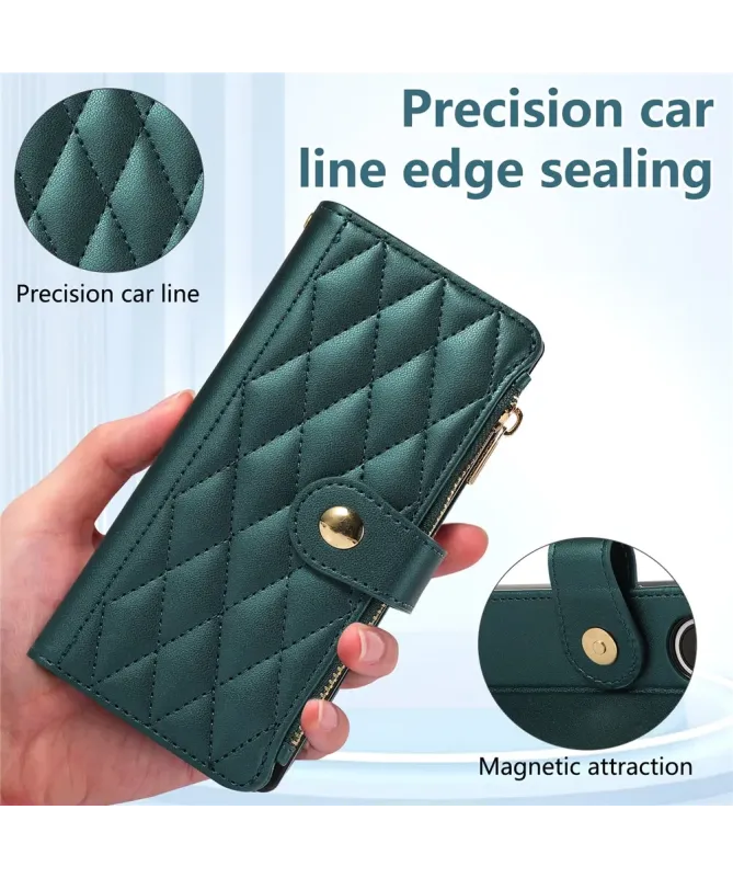 Housse Samsung Galaxy Z Fold 7 Matelassé Zippé | VENDÔME