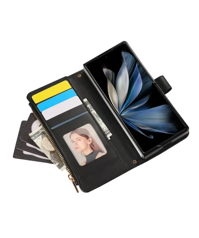 Housse Samsung Galaxy Z Fold 7 Matelassé Zippé | VENDÔME