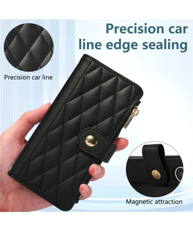 Housse Samsung Galaxy Z Fold 7 Matelassé Zippé | VENDÔME