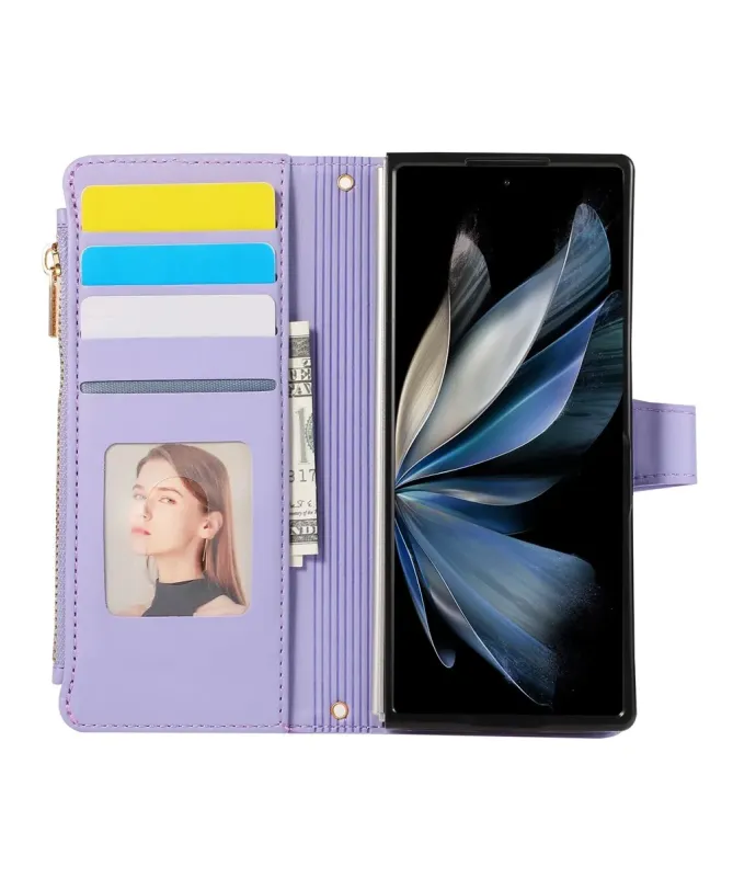 Housse Samsung Galaxy Z Fold 7 Matelassé Zippé | VENDÔME