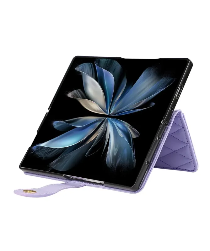 Housse Samsung Galaxy Z Fold 7 Matelassé Zippé | VENDÔME