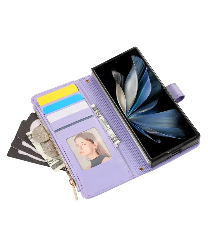 Housse Samsung Galaxy Z Fold 7 Matelassé Zippé | VENDÔME