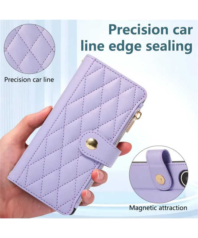 Housse Samsung Galaxy Z Fold 7 Matelassé Zippé | VENDÔME