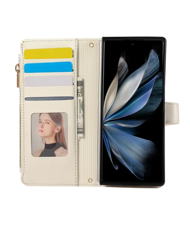 Housse Samsung Galaxy Z Fold 7 Matelassé Zippé | VENDÔME