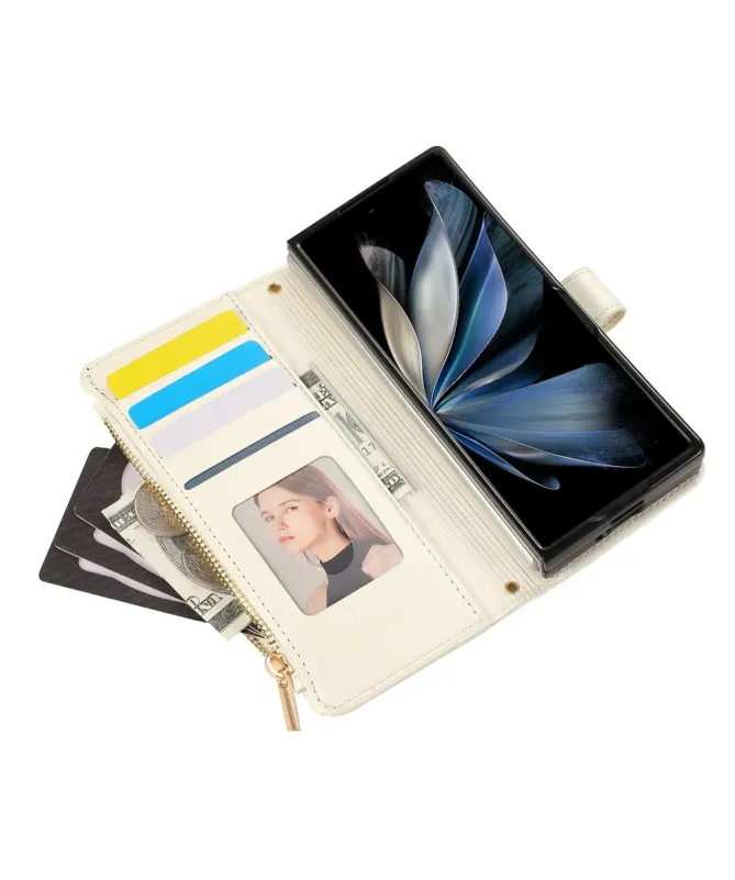 Housse Samsung Galaxy Z Fold 7 Matelassé Zippé | VENDÔME