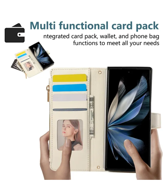 Housse Samsung Galaxy Z Fold 7 Matelassé Zippé | VENDÔME