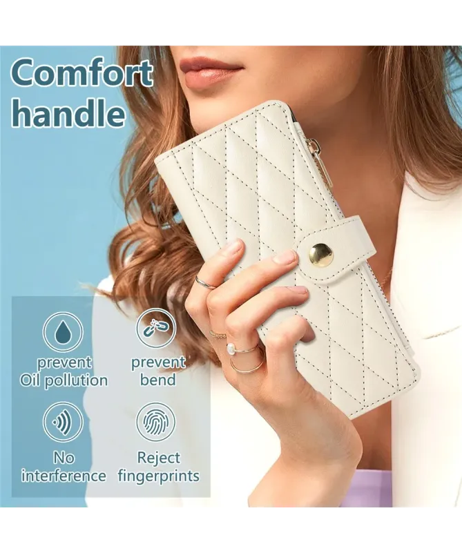 Housse Samsung Galaxy Z Fold 7 Matelassé Zippé | VENDÔME