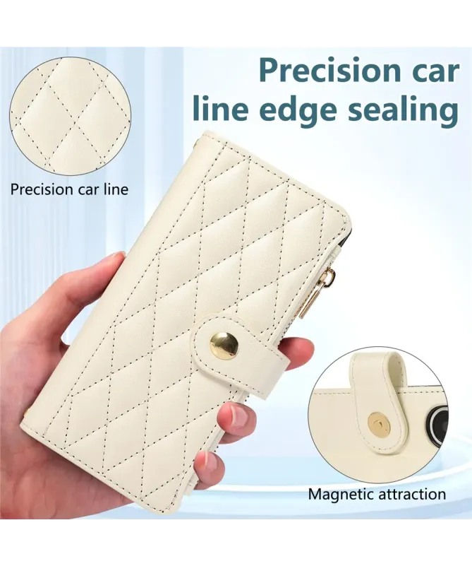 Housse Samsung Galaxy Z Fold 7 Matelassé Zippé | VENDÔME