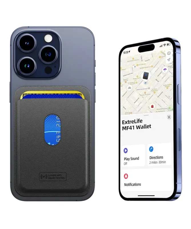 Porte-Cartes Magnétique Localisable "Find My" | FINDER