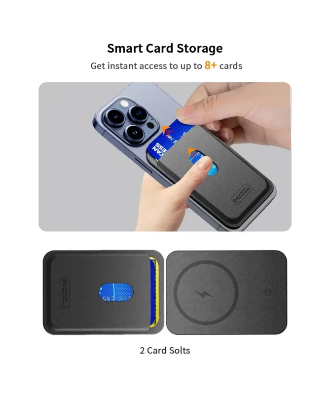 Porte-Cartes Magnétique Localisable "Find My" | FINDER