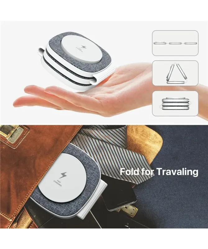 Station de Charge Sans Fil 3-en-1 Pliable | NOMAD
