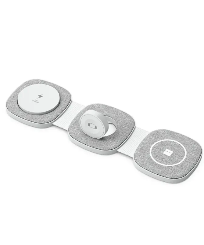 Station de Charge Sans Fil 3-en-1 Pliable | NOMAD