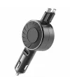 Chargeur Voiture Rapide avec Câbles Rétractables | TURBO