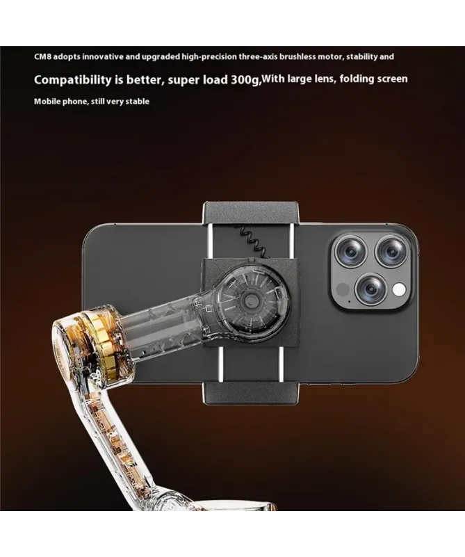 Stabilisateur 3 Axes Pliable pour Smartphone