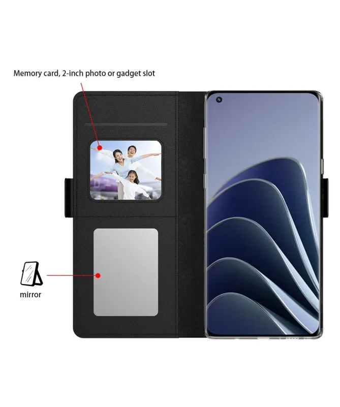 Housse OnePlus Nord 5 Flip premium porte cartes avec miroir