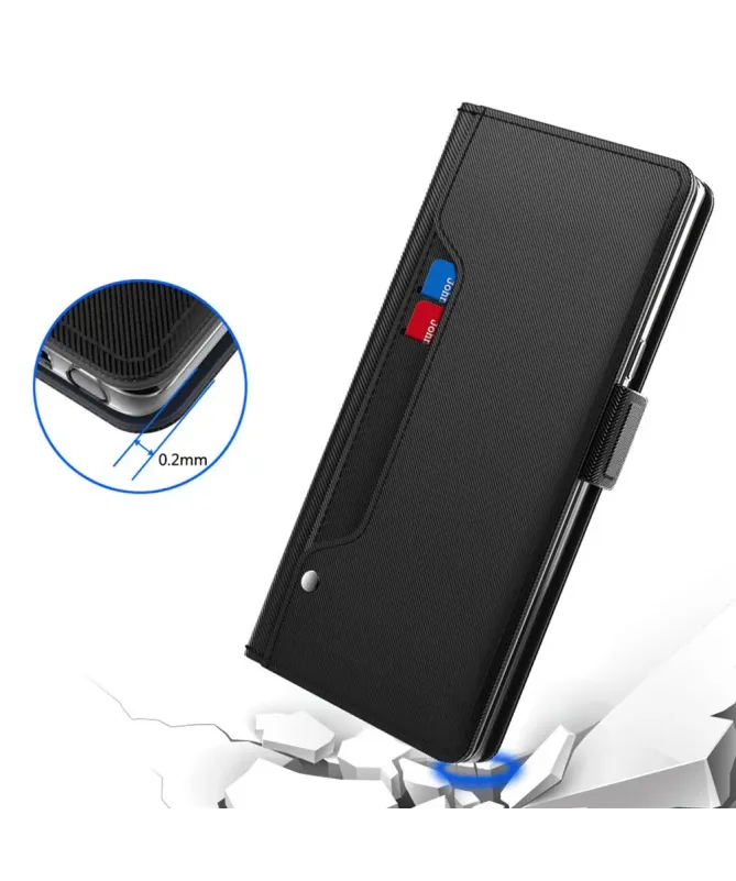 Housse OnePlus Nord 5 Flip premium porte cartes avec miroir