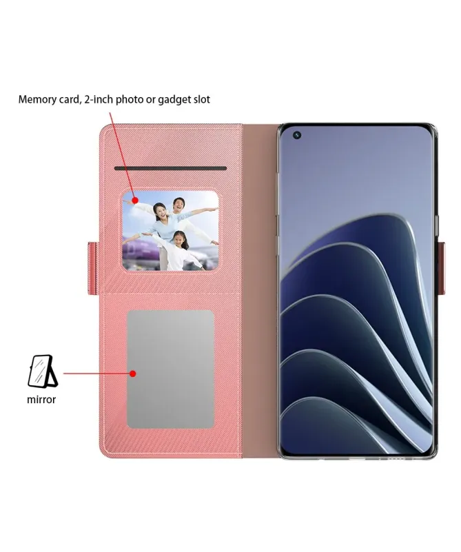 Housse OnePlus Nord 5 Flip premium porte cartes avec miroir