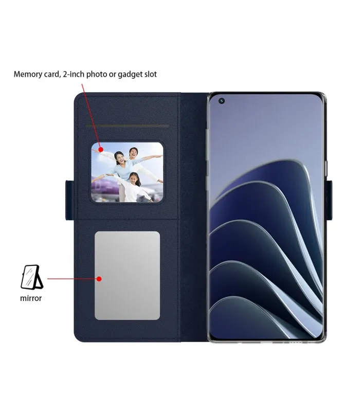 Housse OnePlus Nord 5 Flip premium porte cartes avec miroir