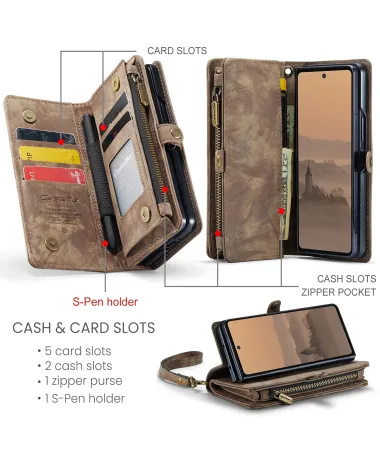 Housse et Coque magnétique 2 en 1 pour Samsung Galaxy Z Fold 7