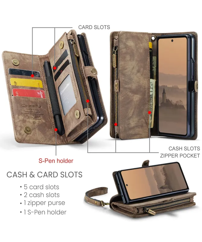 Housse et Coque magnétique 2 en 1 pour Samsung Galaxy Z Fold 7