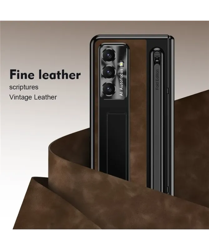 Coque Samsung Galaxy Z Fold 7 avec Support et Stylet | RETRO