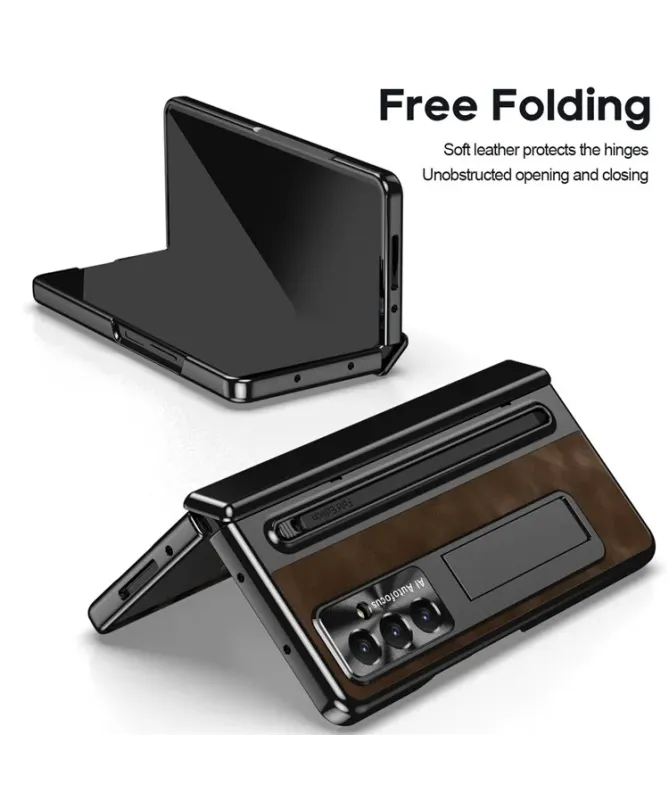 Coque Samsung Galaxy Z Fold 7 avec Support et Stylet | RETRO
