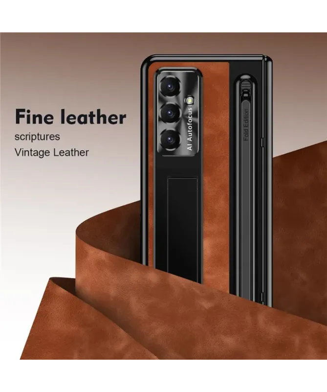 Coque Samsung Galaxy Z Fold 7 avec Support et Stylet | RETRO
