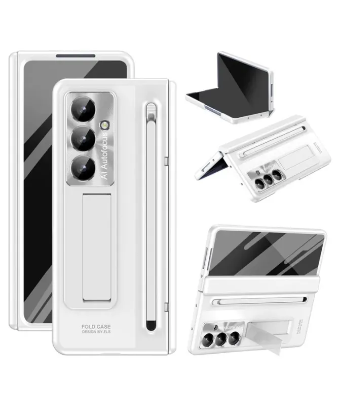 Coque Samsung Galaxy Z Fold 7 avec Support et Stylus Intégrés