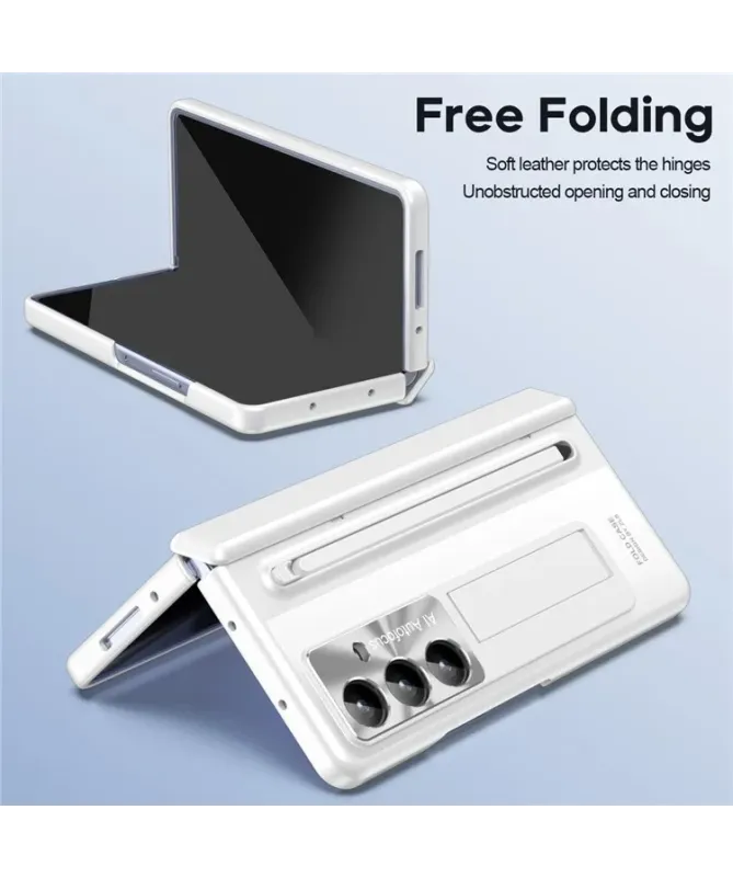Coque Samsung Galaxy Z Fold 7 avec Support et Stylus Intégrés