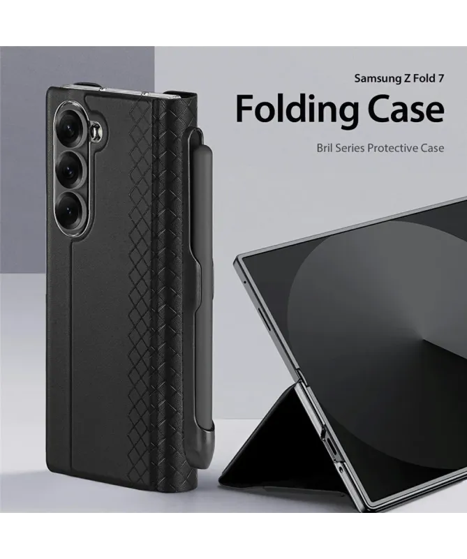 Coque Samsung Galaxy Z Fold 7 Bril-Series avec Porte-Stylet