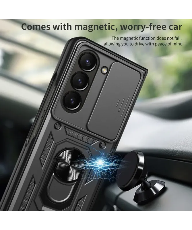 Coque Samsung Galaxy Z Fold 7 Camera Slide Fonction Support