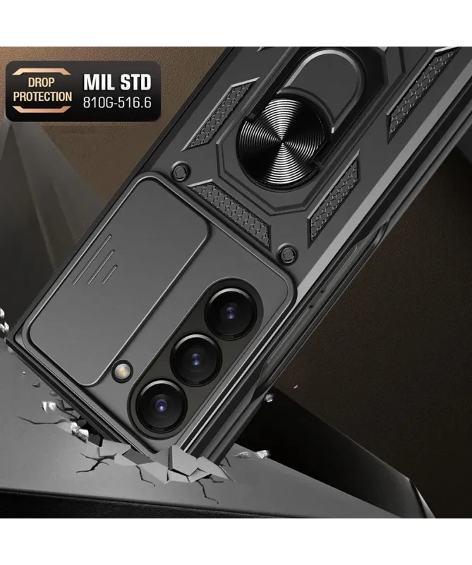 Coque Samsung Galaxy Z Fold 7 Camera Slide Fonction Support