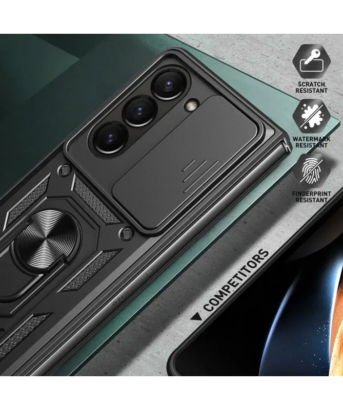 Coque Samsung Galaxy Z Fold 7 Camera Slide Fonction Support