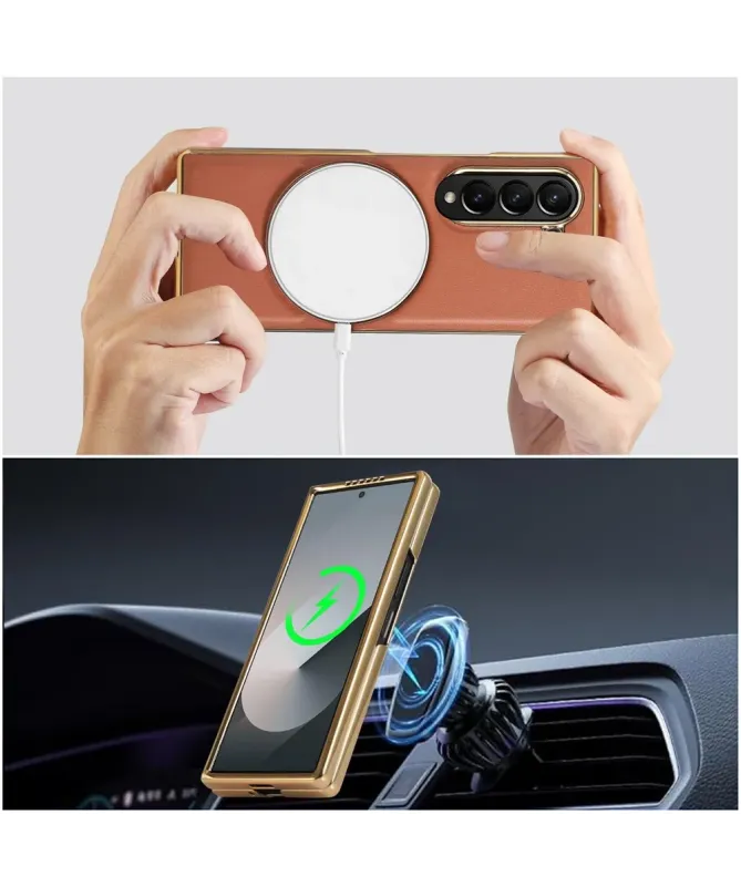 Coque Samsung Galaxy Z Fold 7 Magnétique avec Support Rotatif | JULIET