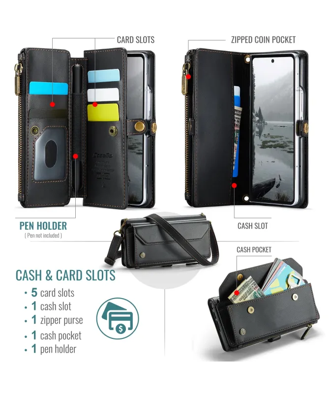 Housse Samsung Galaxy Z Fold 7 Multi-compartiments C36