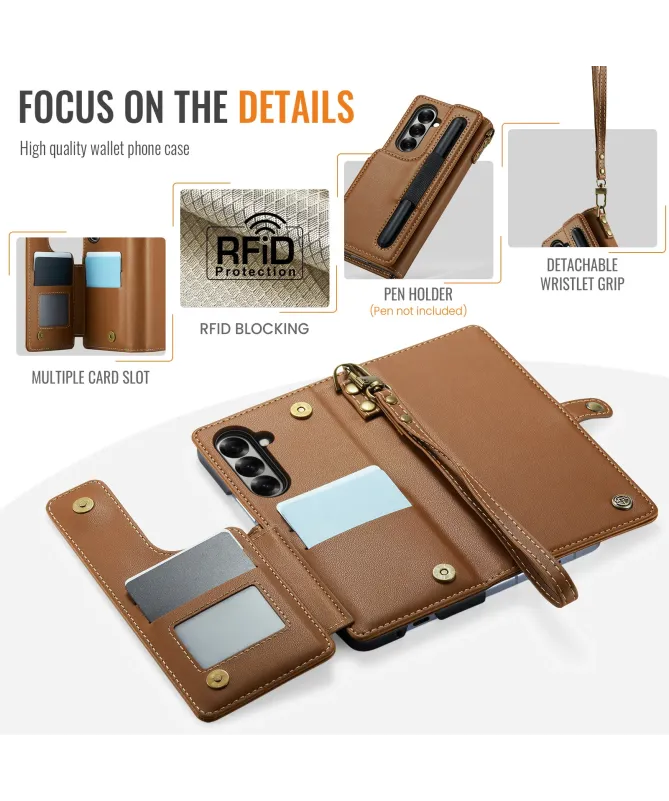 Housse Samsung Galaxy Z Fold 7 Effet Cuir | C22