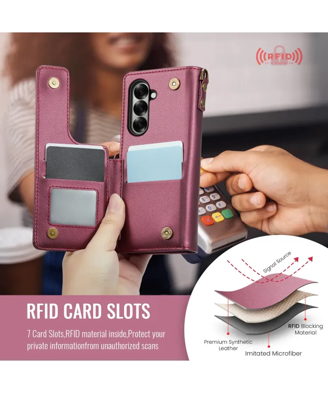 Housse Samsung Galaxy Z Fold 7 Effet Cuir | C22